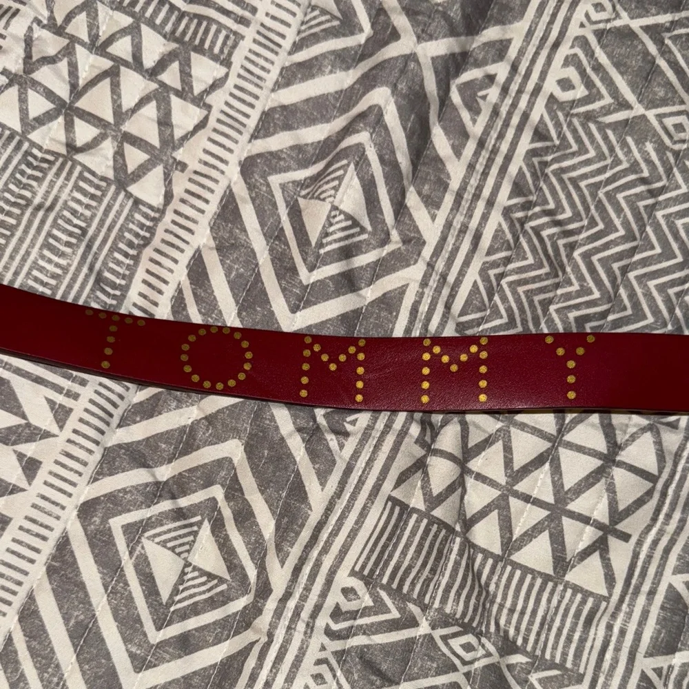 Red Tommy Hilfiger Belt